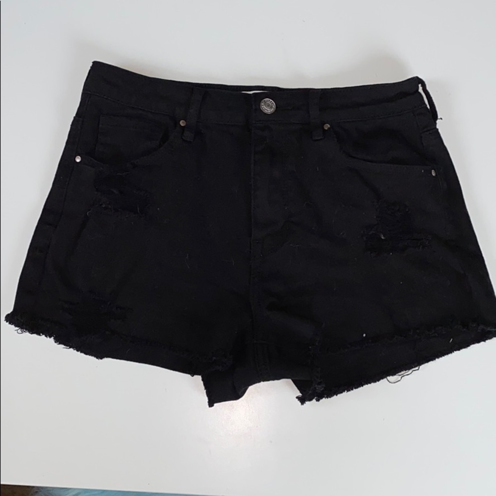 Black Pacsun Jean Shorts